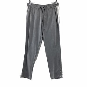Zara Jogger Gray Athletic Tuxedo‎ Stripe Pants